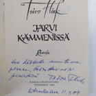 Toivo Flink : Järvi kämmenissä : runoja (signeerattu, tek... - pikkukuva 3