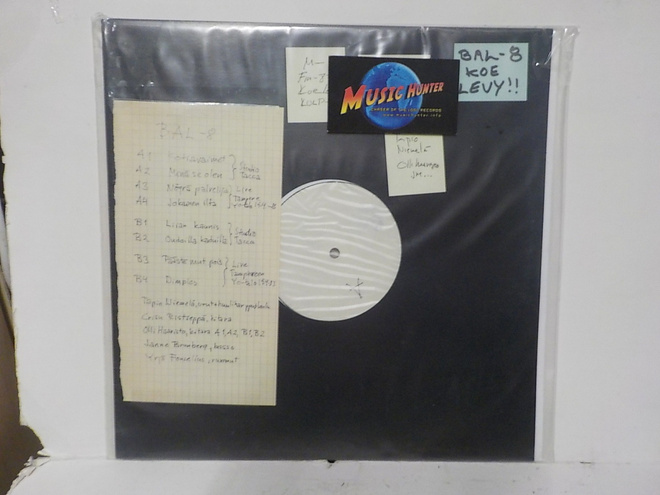 BAL 8 - S/T M- KOELEVY SUOMI 1983 LP