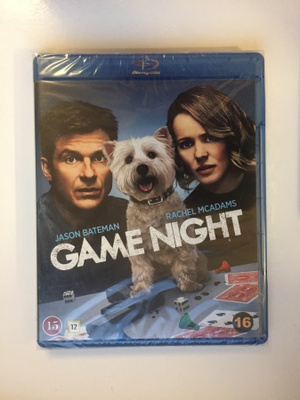 Game Night (Blu-ray) Jason Bateman (2018) UUSI