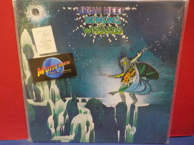 URIAH HEEP - DEMONS AND WIZARDS M-/EX LP