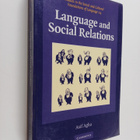 Asif Agha : Language and social relations - pikkukuva 1