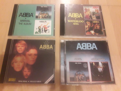 Abba CD 2on1.Kaksi albumia yhdellä cd-llä.