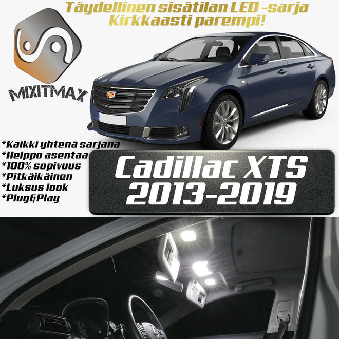 Cadillac XTS Sisätilan LED-sarja 14-osainen