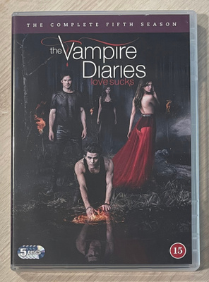 The Vampire Diaries: Kausi 5 (5DVD) uusi ja muoveissa