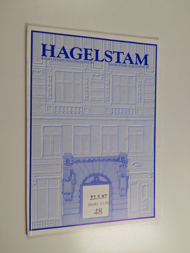 Hagelstam huutokauppa torstai 22.5.1997 klo 13.00 = Aukti...