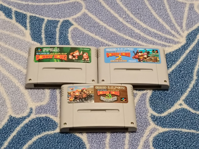 Donkey Kong Country 1-3 Nintendo SFC