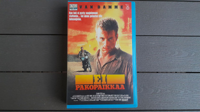 VHS: Ei Pakopaikkaa (Jean-Claude Van Damme 1993)