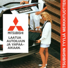 Mitsubishi Asusteet -esite 80-luvun lopusta - pikkukuva 1