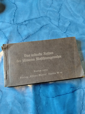 das indireste ridhten der jahweren majahinengewehre