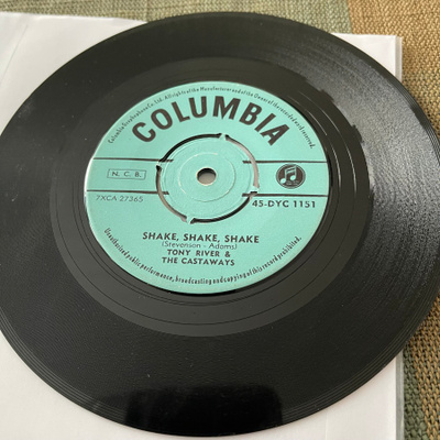 TONY RIVER & The Castaways: Shake, Shake, Shake * +1 * FIN