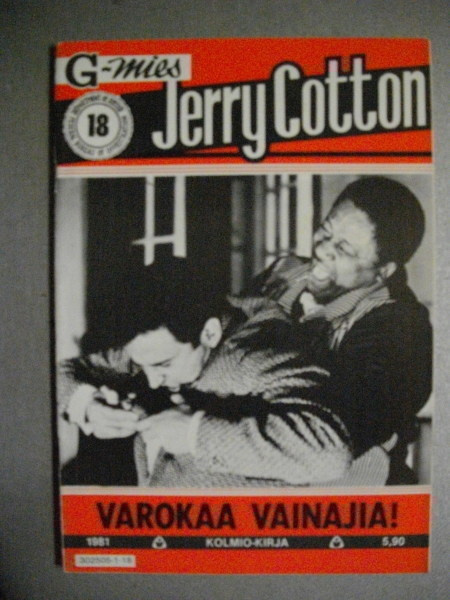 Jerry Cotton 18/1981: Varokaa vainajia! (16.3)