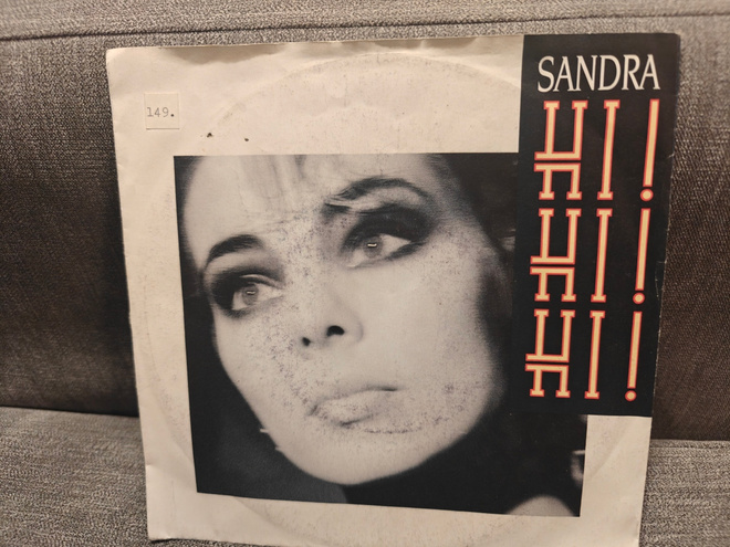 Sandra – Hi! Hi! Hi!  7"