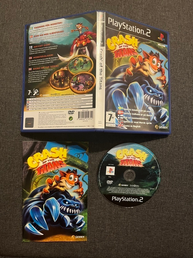 Crash Of The Titans PS2 (Puhumme Suomea)