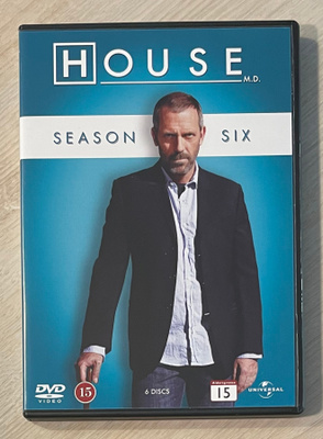 House: Kausi 6 (6DVD) Hugh Laurie