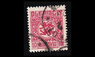 Slesvig 4 o Vaakuna 10 Pf (1920)
