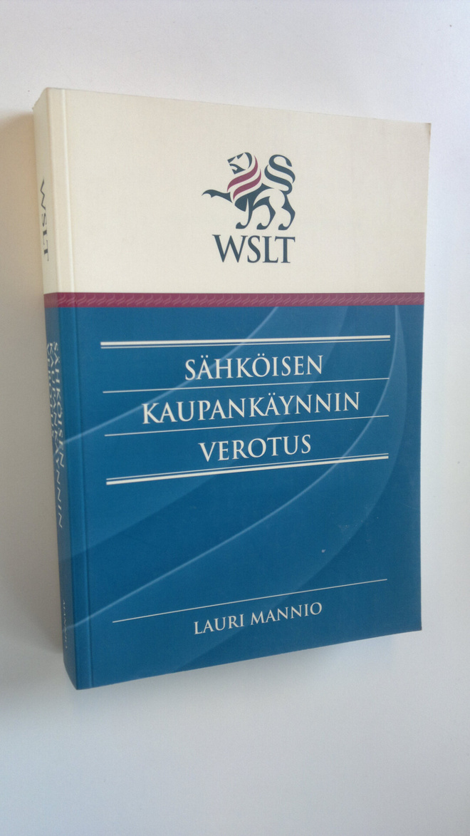 Lauri Mannio : Sähköisen kaupankäynnin verotus