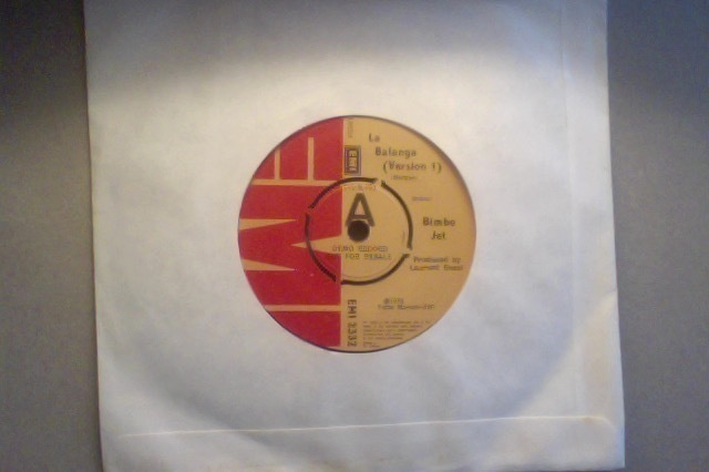 BIMBO  JET  ::  LA  BALANGA  ::  VINYYLI  7"  PROMO  1975  !