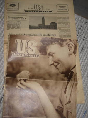 Uusi Suomi / Pääsiäisnumero 9.4.1950  ja  5.6. 1955