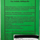 Esa Anttala Bibliografia 1960-1999-Simo Sjöblom - pikkukuva 2