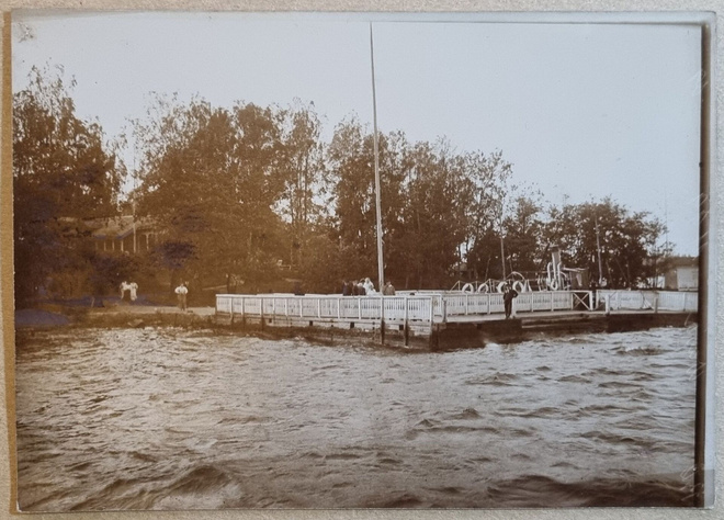 Vaasa Villa Fridskär 1909 Postikortti originaali