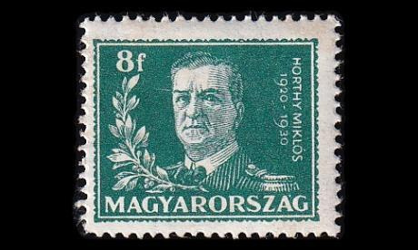 Unkari 458 * Horthyn hallitus 10v 8 f (1930)