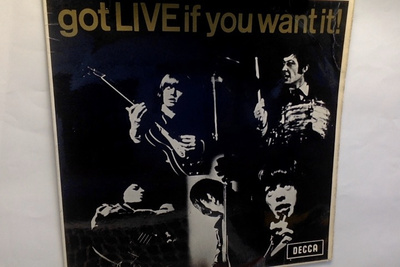 ROLLING STONES :: GOT LIVE IF YOU WANT IT! Vinyl EP 7"1965
