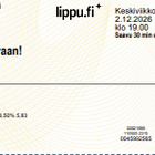 2kpl lippuja Suomen Musiikkiteatteri IRWIN – Reteesti vaan! - pikkukuva 2