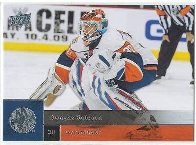 09-10 Upper Deck #308 Dwayne Roloson Ex-Lukko 2004-05