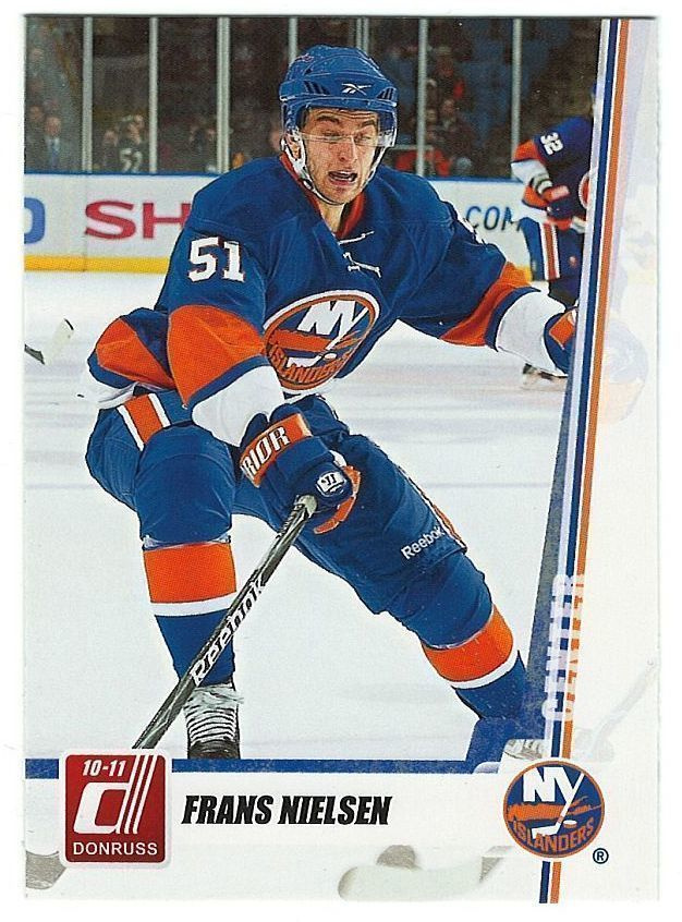 10-11 Donruss #210 Frans Nielsen Ex-Lukko 2012-13