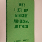 G. Vincent Runyon : Why i left the ministry and became an... - pikkukuva 1