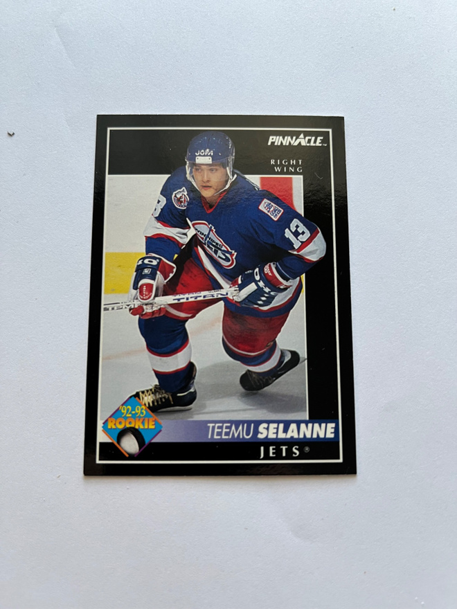 1992-93 Pinnacle Rookie Teemu Selanne #406