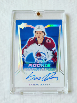 Sampo Ranta - 21-22 SPx Rookie Signatures