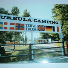 Lahti, Mukkulan leirintäalueen portilla p. 1960-luku - pikkukuva 1