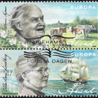 Åland 2007 V 20 Kirjailijoita EP LOISTO PARI LaPe 305+303 - pikkukuva 1