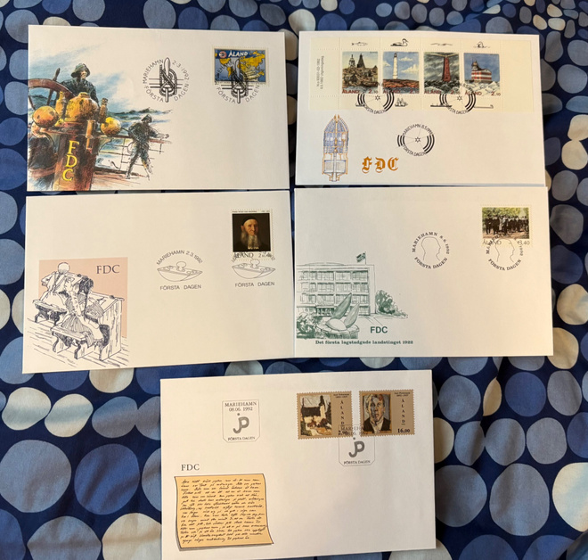 Fdc kuoret 1992 Åland