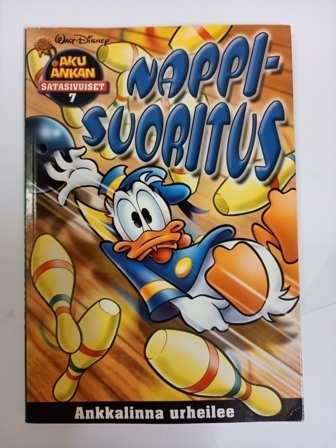 Aku Ankan satasivuiset 7: Nappisuoritus