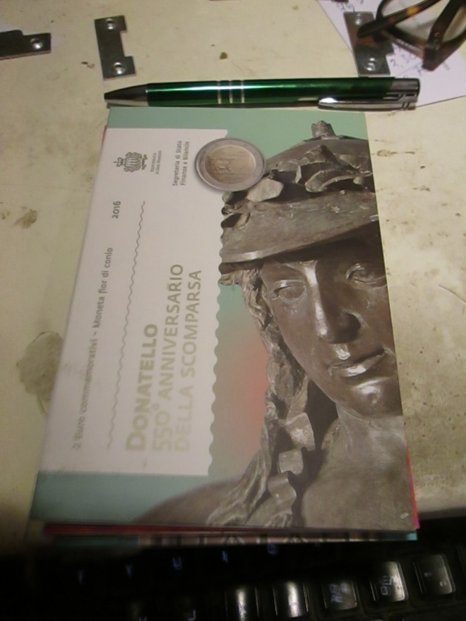 2016 San Marino juhlaraha  Donatello