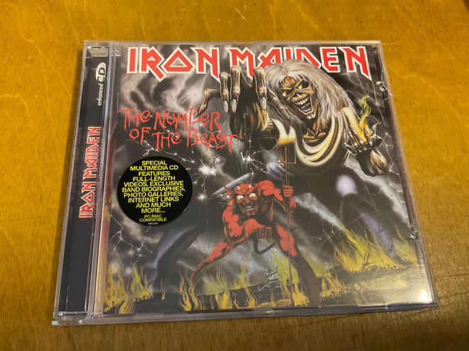 Iron Maiden - The Number Of the beast (cd)