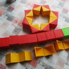 TUPPERWARE TOYS LELU KUUTIOT 21 KPL  70 luku - pikkukuva 1