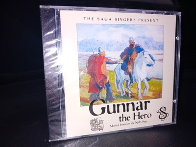 CD The Saga Singers : Gunnar the Hero ( UUSI  ) SIS POSTIKUL