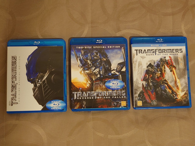 Transformers 1-3 (3 elokuvaa) (Blu-ray)