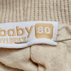 Lindex Baby Corduroy Trousers Size 80 – 100% Cotton, Beige - pikkukuva 3