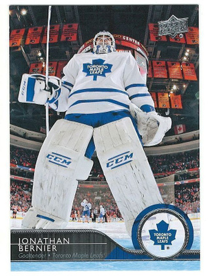 14-15 Upper Deck #181 Jonathan Bernier