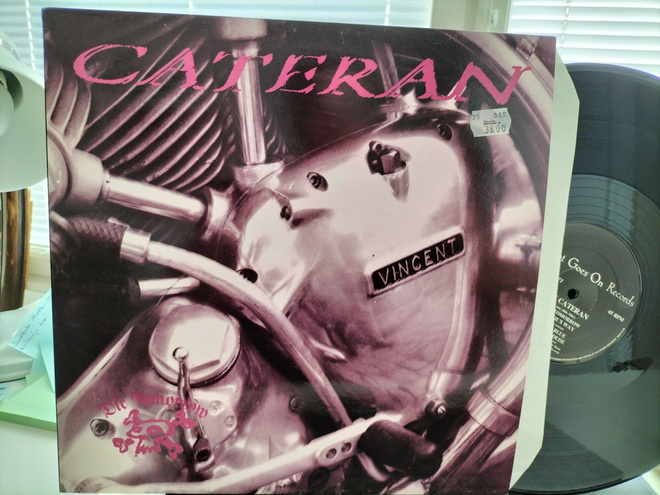 CATERAN, Die tomorrow, 12'' MAXI UK -90 UPEA KUNTO !!