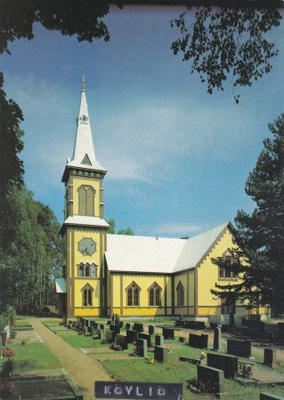 KIRKKOKORTTI - KÖYLIÖN KIRKKO - 2