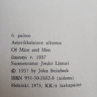 John Steinbeck - Hiiriä ja ihmisiä (nid.) - pikkukuva 4