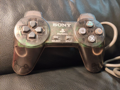 Alkuperäinen PlayStation 1 -ohjain (smoke grey)