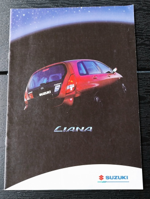 SUZUKI LIANA esite 2001