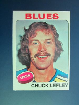 75-76 TOPPS CHUCK LEFLEY EX JOKERIT
