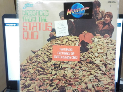 STATUS QUO - MESSAGES FROM THE STATUS QUO EX+/EX+ LP